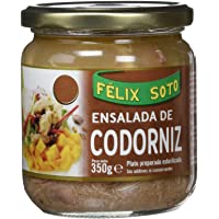 Los mejores  - Félix Soto- Conserva de carne de pollo (Ensalada de Codorniz) - 2 de 350 gr. (Total 700 gr.)